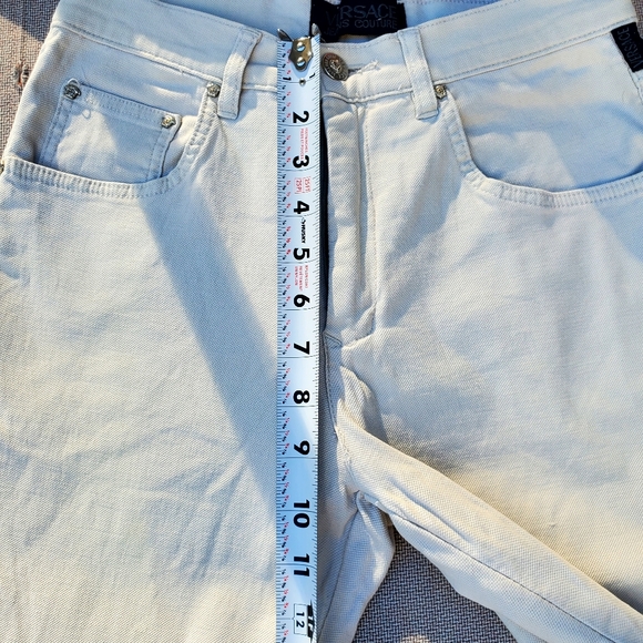 Versace Jeans Couture Women's White Jeans - Picture 4 of 10